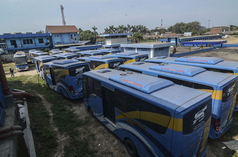 Ilustrasi bus. Foto: ANT/Fakhri Hermansyah 