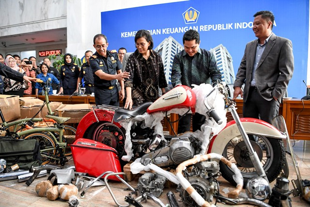 Harley Selundupan Garuda Bisa Dilelang atau Dimusnahkan