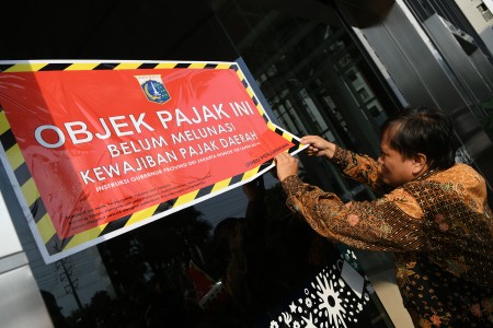Penunggak PBB Tertinggi di Jakarta Pusat