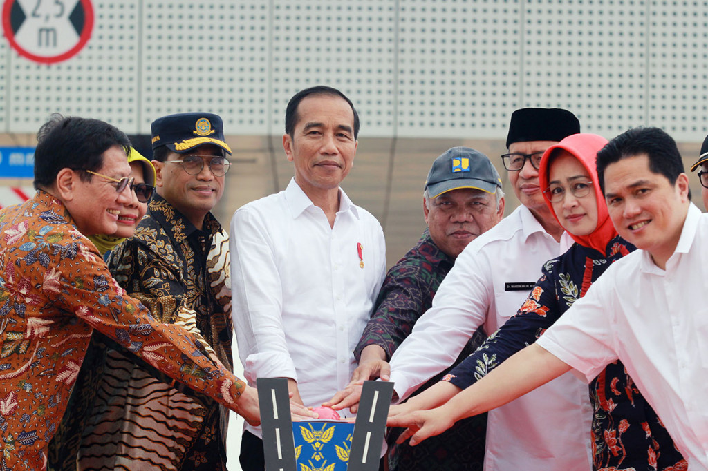 Jokowi Resmikan Tol Serpong-Kunciran
