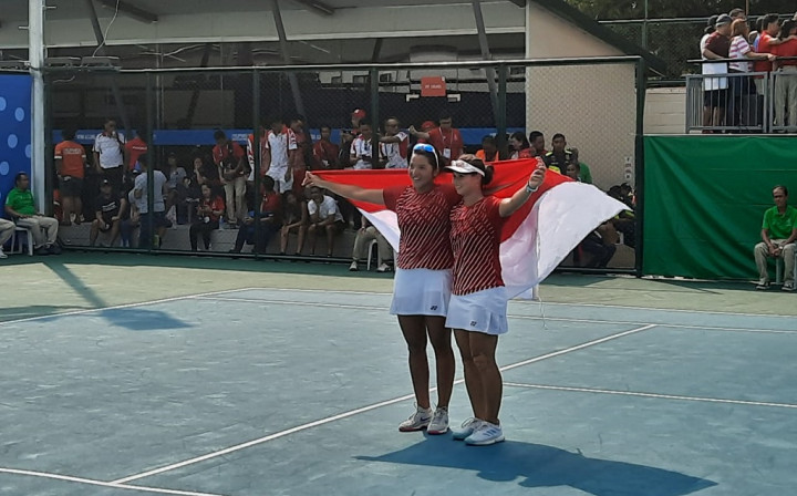 Beatrice Gumulya/Priskilia Rompies Tambah Pundi Emas Indonesia di SEA Games