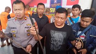 Sejumlah Remaja Komplotan Begal di Makassar Dibekuk