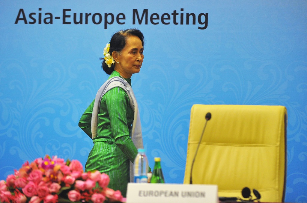 Pemimpin de facto Myanmar Aung San Suu Kyi. (Foto: AFP)