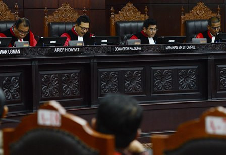 MK Menyidangkan Gugatan 3 Pimpinan KPK