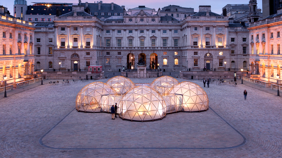 Pollution Pods buatan Michael Pinsky mereplikasi udara bersih sampai yang terkotor di dunia. (Foto: Dok. Michaelpinsky.com)