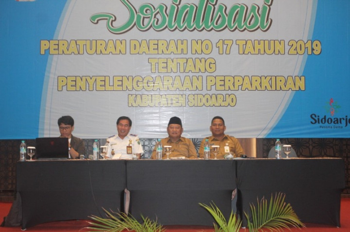 Sidoarjo Terapkan Parkir Elektronik Tahun Depan