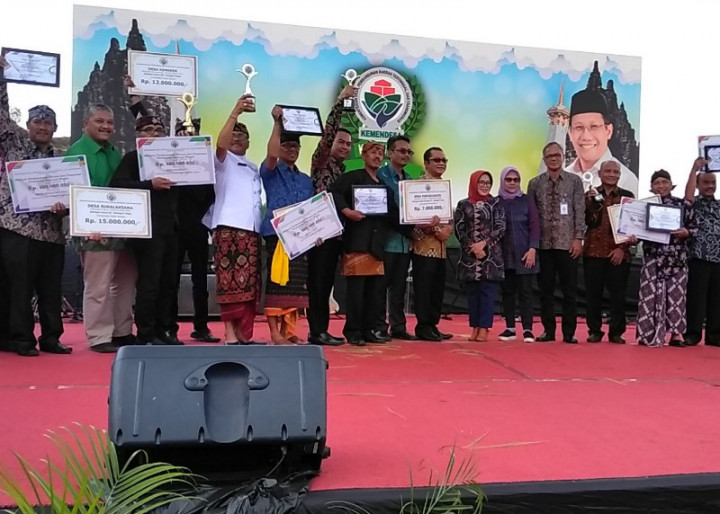 12 Desa Wisata Terima Penghargaan dari Kemendes PDTT