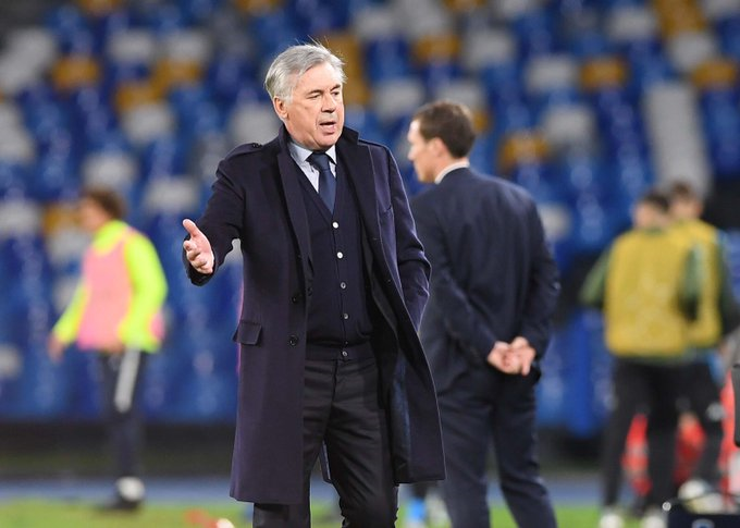 Carlo Ancelotti (twitter: @sscnapoli)