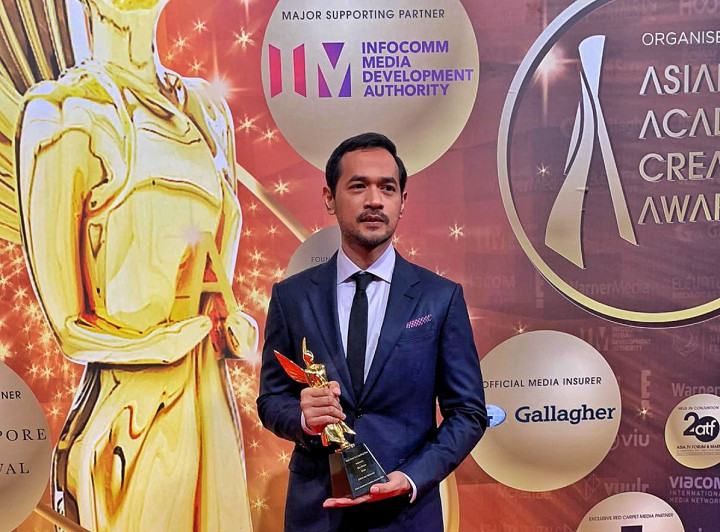 Oka Antara Raih Pemeran Utama Pria Terbaik di Asian Academy Creative Awards 2019