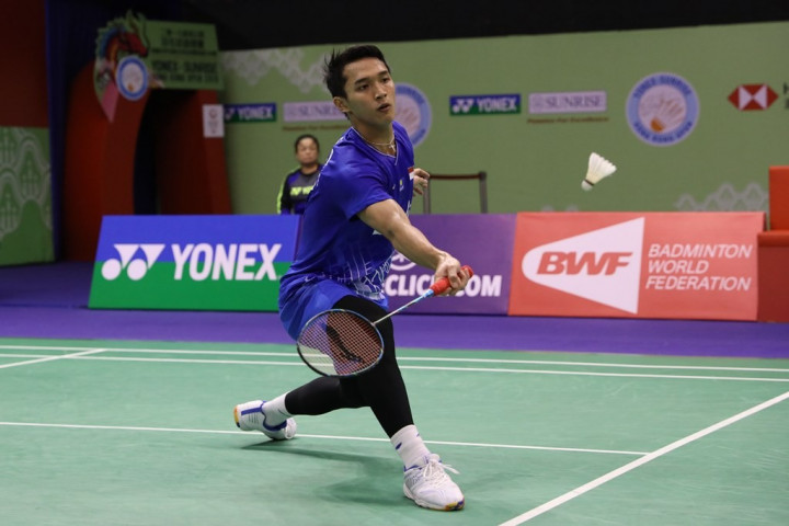 Jonatan Christie Tundukkan Anders Antonsen