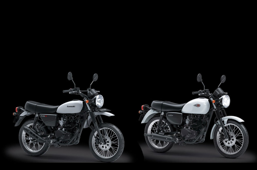 Kawasaki W175 dan W175 TR. Kawasaki