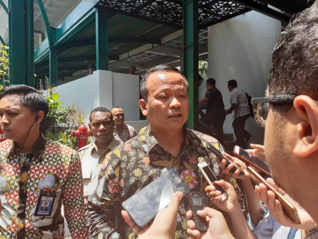 Menteri Kelautan dan Perikanan (KKP) Edhy Prabowo. Foto: Medcom.id/Nia Deviyana.