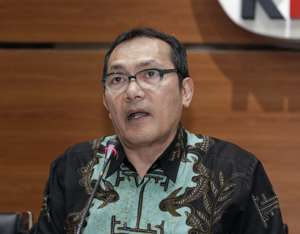 Wakil Ketua KPK Saut Situmorang. Foto: MI/Rommy Pujianto 