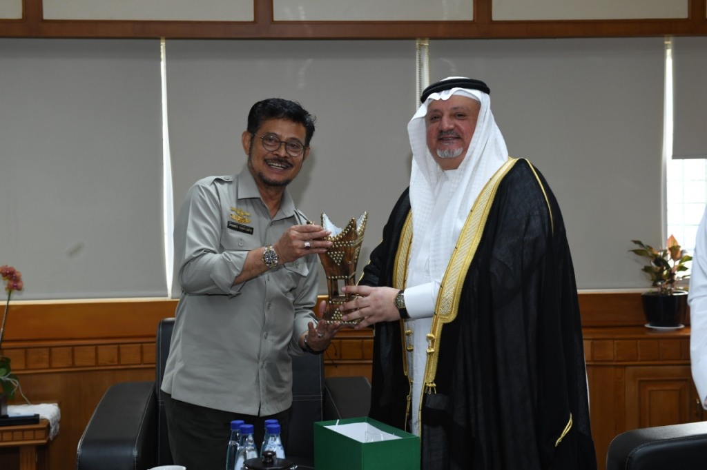 Mentan Syahrul Yasin Limpo menyambut peluang peningkatan ekspor produk pertanian RI ke Arab Saudi. Foto: dok Kementan.