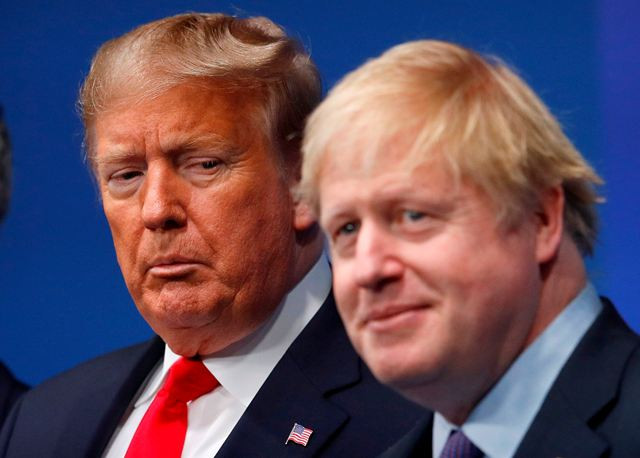 Ucapan Selamat Trump untuk Boris Johnson