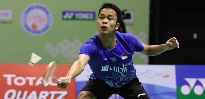 Axelsen Mundur, Anthony Ginting ke Semifinal