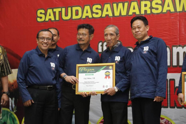 Empat Unit Pelaksana Kementan Raih Penghargaan WBK