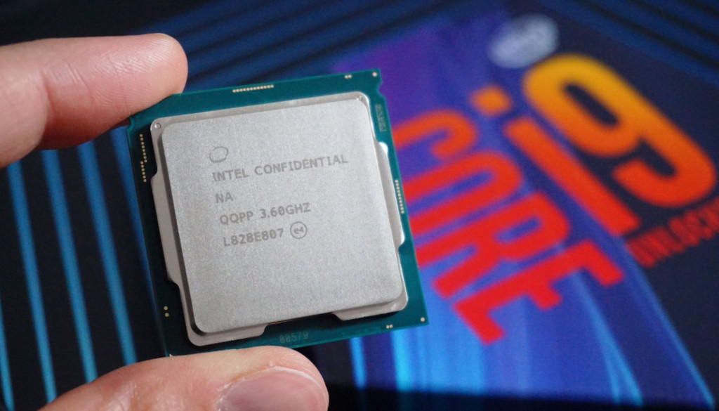 Intel Core i9-9900K.