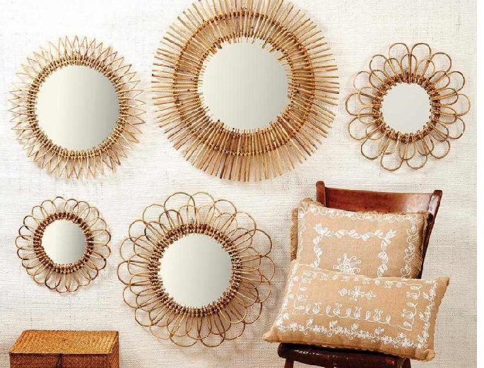 Furniture dari bahan rotan juga cukup disukai karena memberi kesan hangat dan natural pada ruangan. (Foto: Ilustrasi. Dok. vintageindustrialstyle.com)