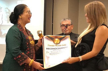 Dubes RI untuk Ekuador Raih Penghargaan Premios Mundo Gold