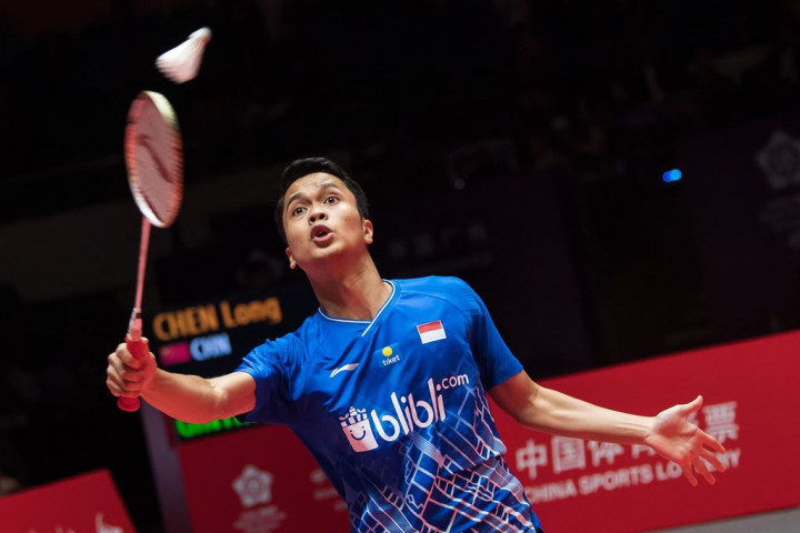 Anthony Sinisuka Ginting Segel Tiket Final World Tour Finals