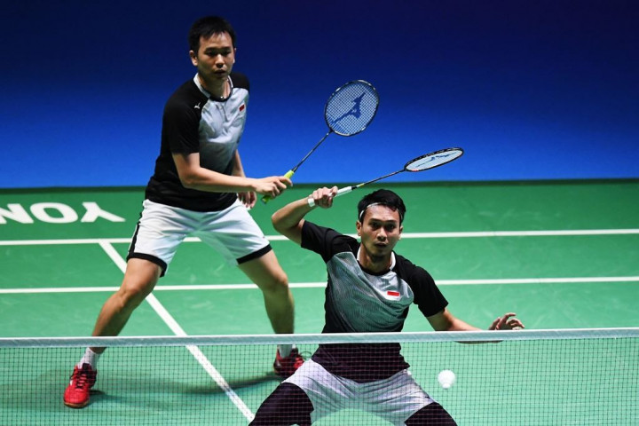 Tundukkan Wakil Taiwan, Ahsan/Hendra ke Final