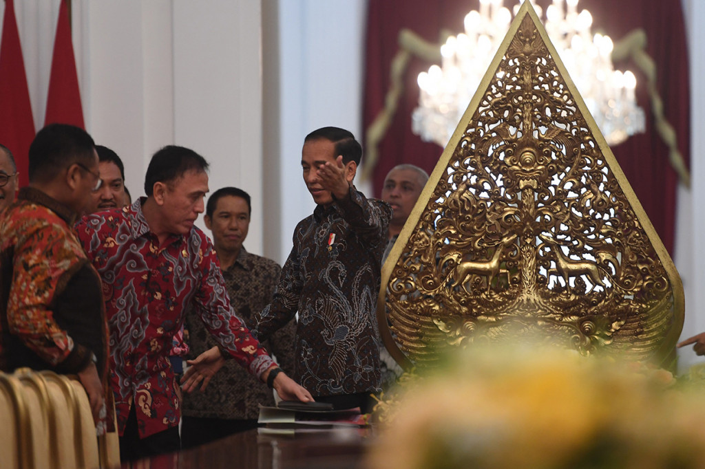 Jokowi Minta PSSI Benahi Sistem Kompetisi