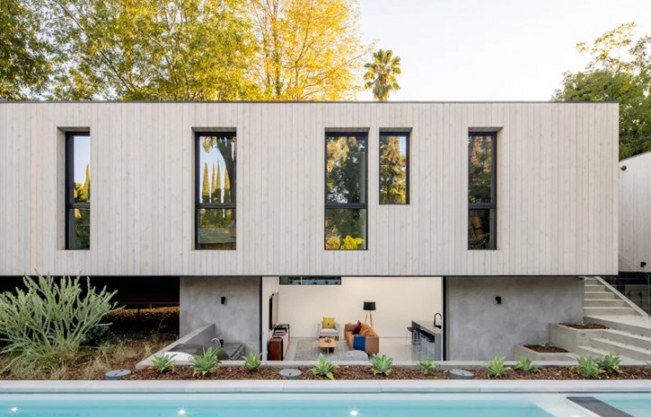 Bridge House, Bangunan yang Membentang di Atas Sungai