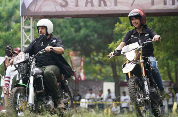 Ridescape Edisi Malang, Bikers Rusia Ikut Seru-Seruan