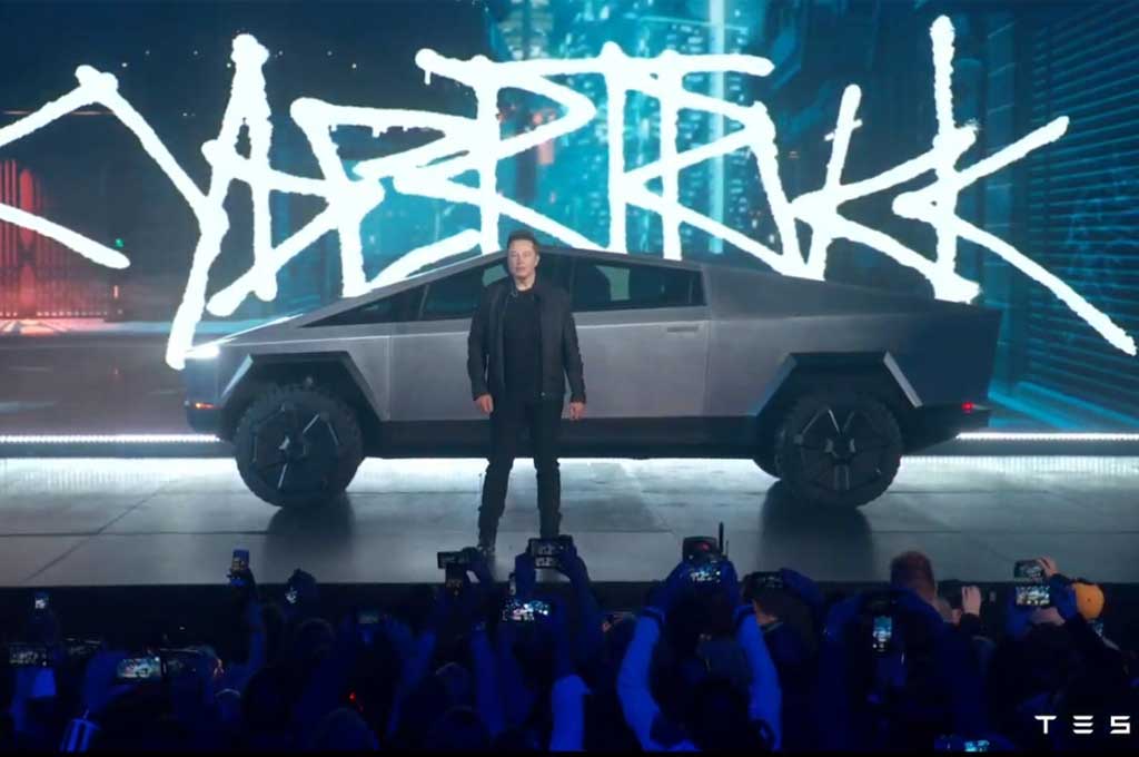 Tesla Cybertruck. Carscoops