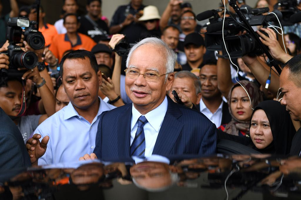 Najib Razak dituding memerintahkan pembunuhan warga Mongolia, Altantuya Shaariibuu. (Foto: AFP).