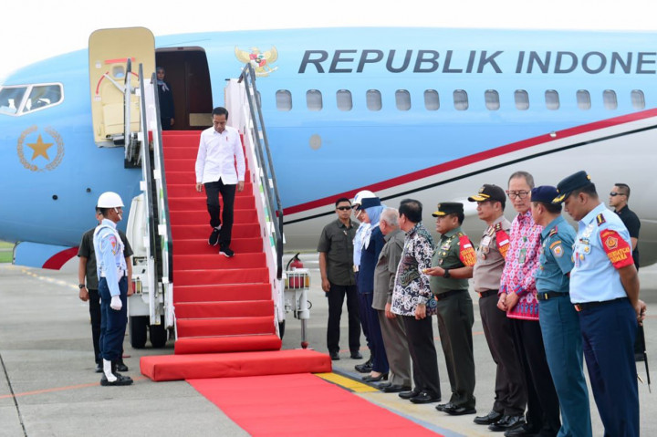 Jokowi Bertolak ke Kalimantan Timur