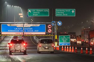 Lalu Lintas Tol Japek Meningkat Setelah Ada Tol Layang
