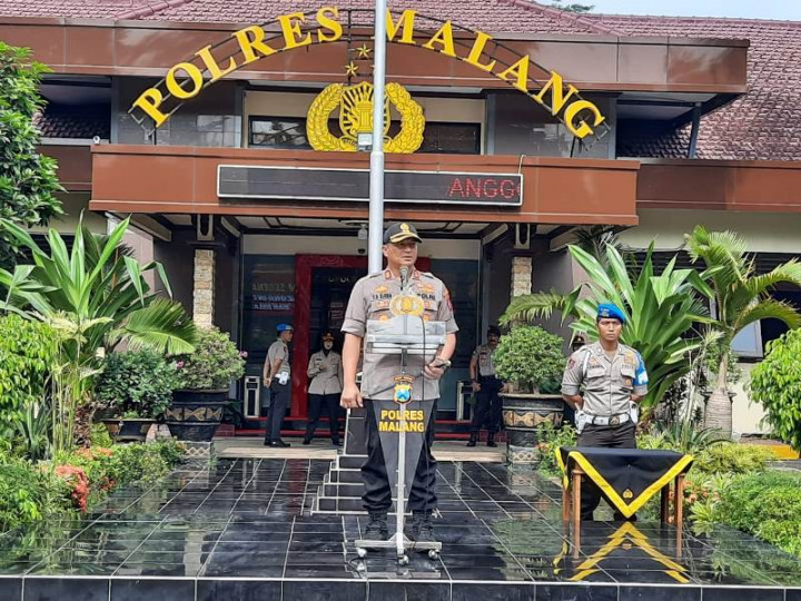 Polres Malang Sebar Personel Amankan Natal dan Tahun Baru