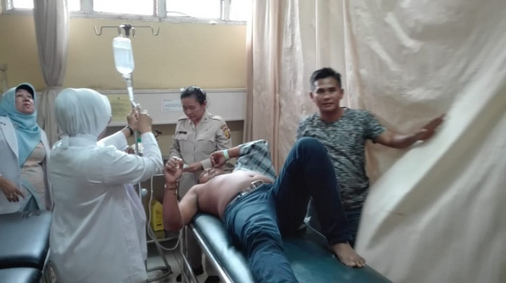Anggota Polisi di Palembang Ditusuk Pemalak