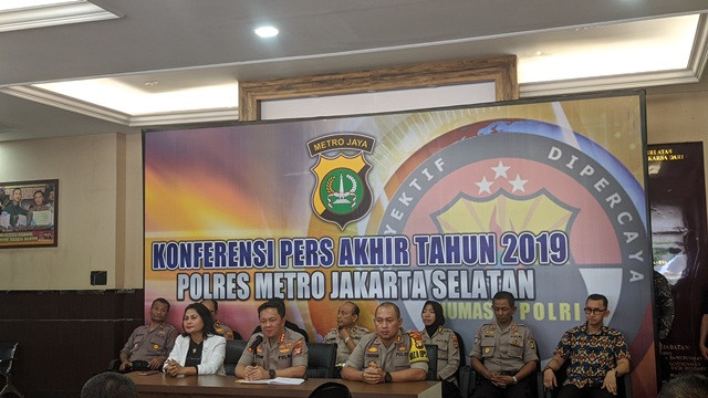 Ada 2.662 Kasus Kriminal di Jaksel Sepanjang 2019