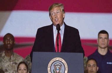 Trump Resmikan Pasukan Luar Angkasa Amerika Serikat