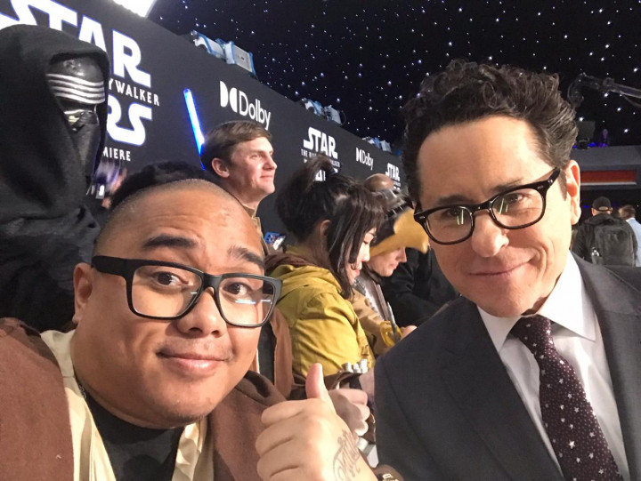 Saykoji dan Caitlin Halderman Ikut Premier Star Wars: The Rise of Skywalker di Amerika