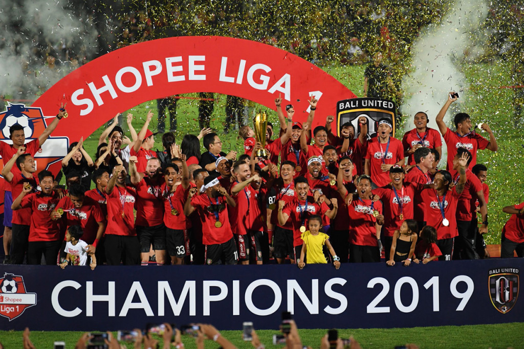Bali United Rayakan Gelar Juara Liga 1 Indonesia