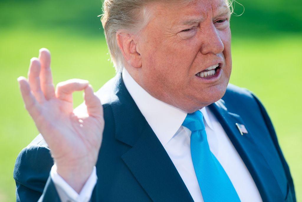 Presiden AS Donald Trump. FOTO: AFP.