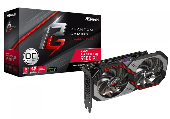 ASRock Rilis Radeon RX 5500 XT
