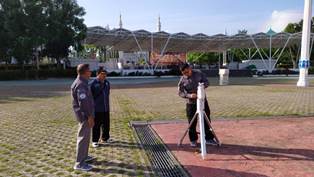 Masyarakat di Batam Leluasa Amati Gerhana Matahari Cincin