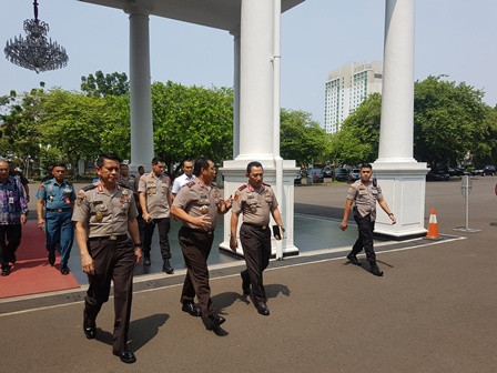 Sejumlah Pati TNI dan Polri Merapat ke Istana