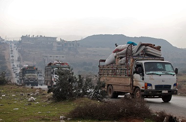 Idlib Terus Digempur, 235 Ribu Warga Melarikan Diri