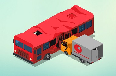 Bus Pabrik Terguling di Mesir, 22 Orang Tewas