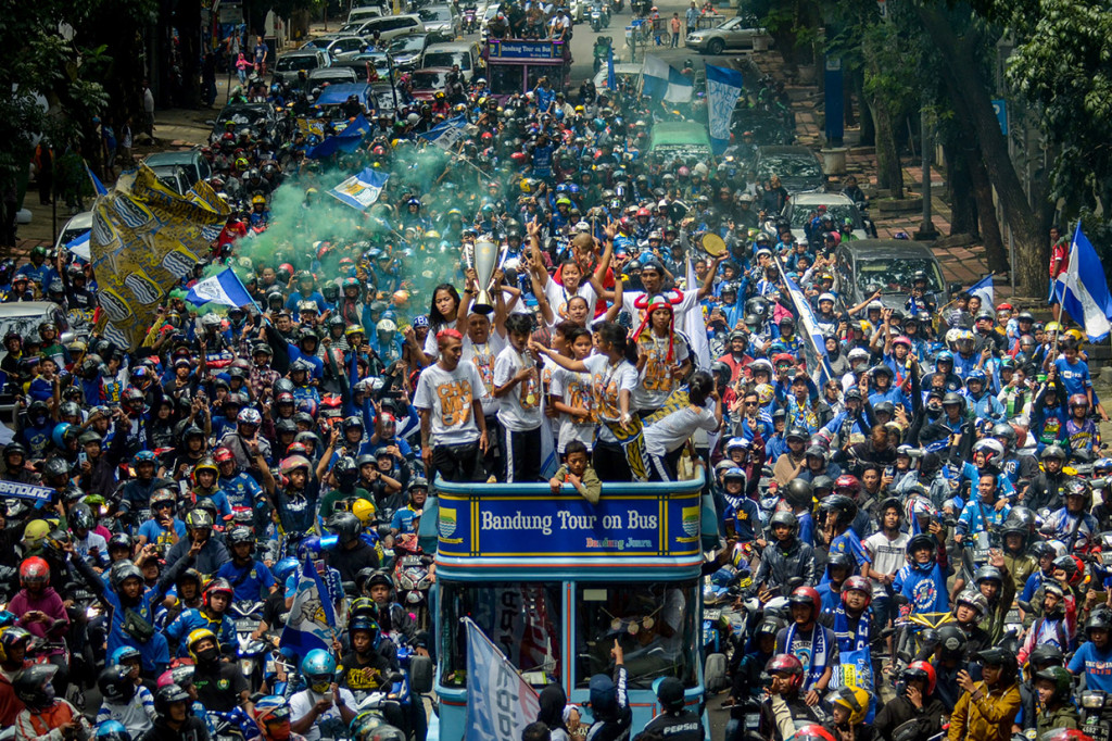 Persib Rayakan Gelar Juara Liga 1 Putri 2019