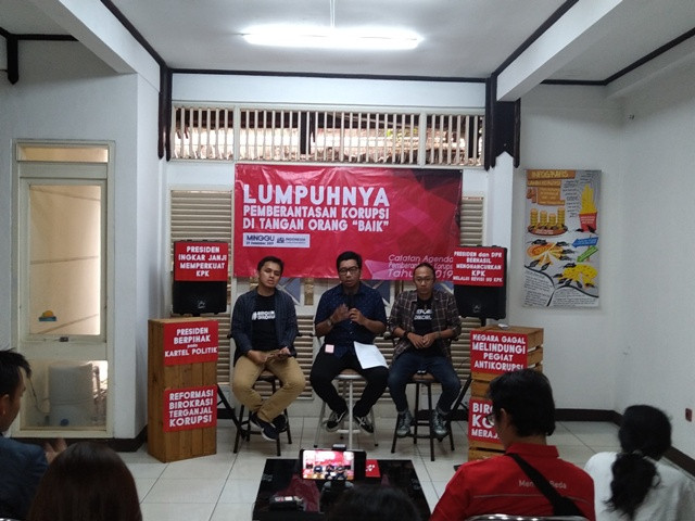 Jokowi Dianggap Tak Memprioritaskan Program Antikorupsi