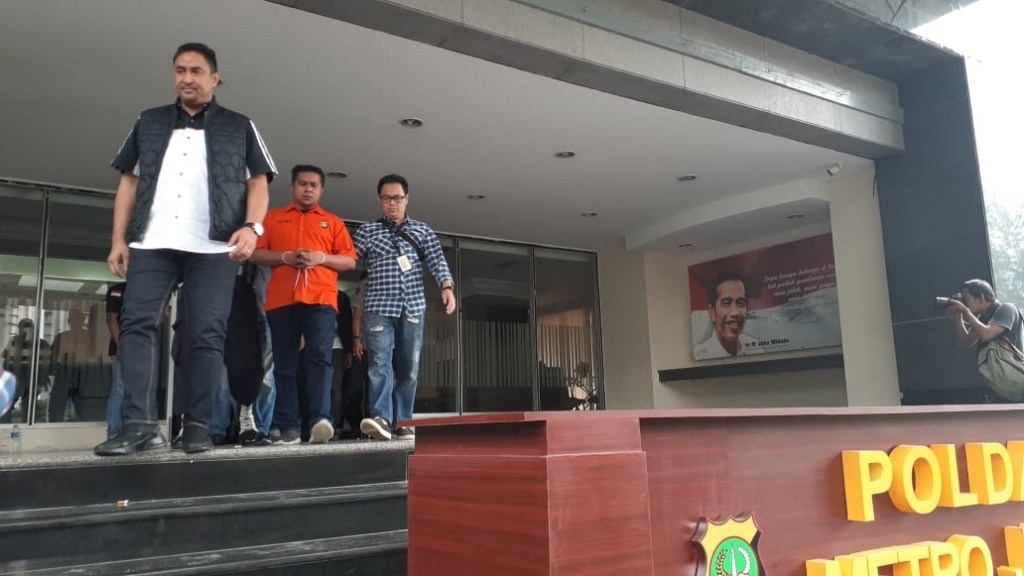 Tersangka RB, penyiram air keras terhadap penyidik KPK Novel Baswedan. Foto: Medcom.id/Candra Yuri Nuralam