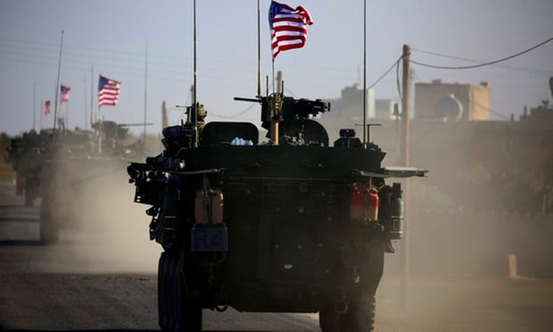 Pasukan Amerika Serikat (AS) melakukan serangan di Irak. Foto: AFP