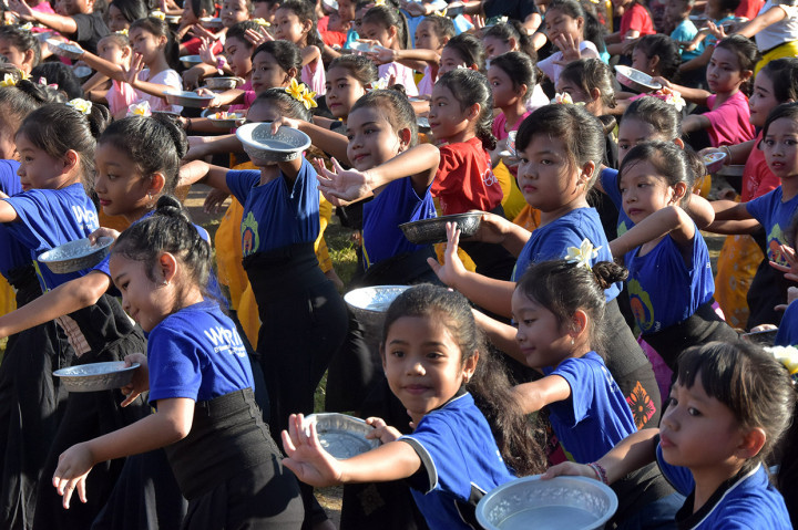 1.000 Penari Anak Meriahkan Festival Denpasar 2019